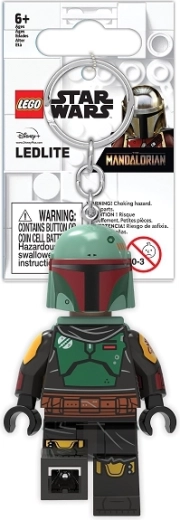 Lego Star Wars светещ ключодържател Boba Fett с LED