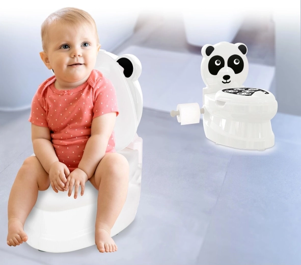 Flushing sound and LED light
