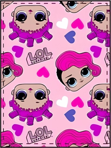 LOL fleece blanket