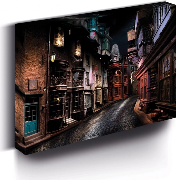 LED picture 30×40 cm Harry Potter – Diagon Alley