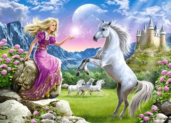 Пъзел 180 части My Friend Unicorn