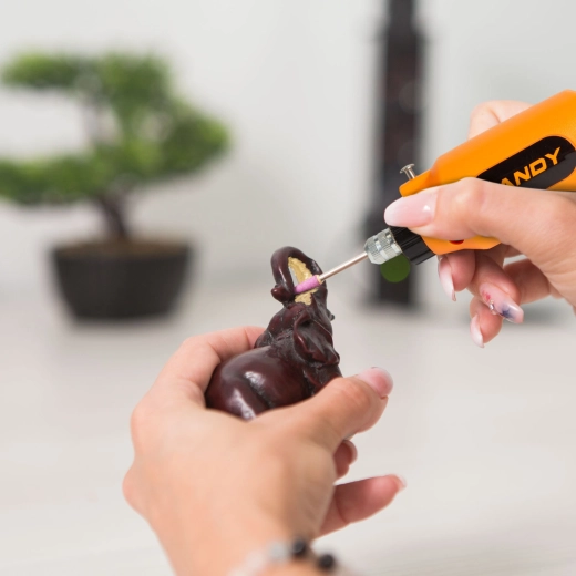 Electric Mini Drill, Grinder and Polisher Handy Drill with 78-Piece Set
