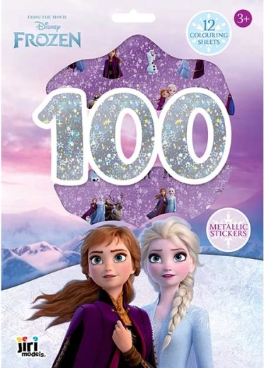 Disney Frozen – Metallic Sticker and Coloring Set (100+ pcs)