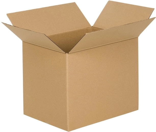 Corrugated shipping box 390 × 260 × 140 mm, three-layer