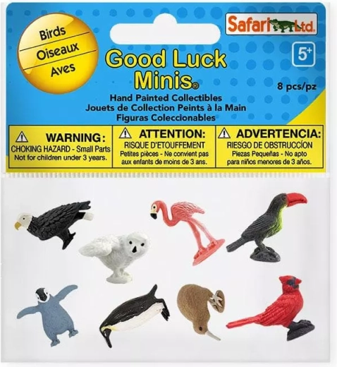 Safari Ltd. мини фигурки на птици Good Luck Minis Funpack