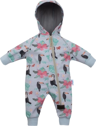 New Baby Tukan softshell baby overall, size 98 (2–3 years)