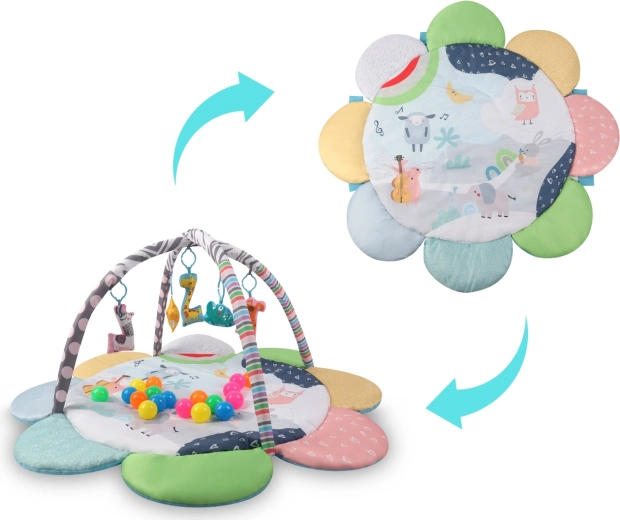 2-in-1: with arches and also as a separate mat