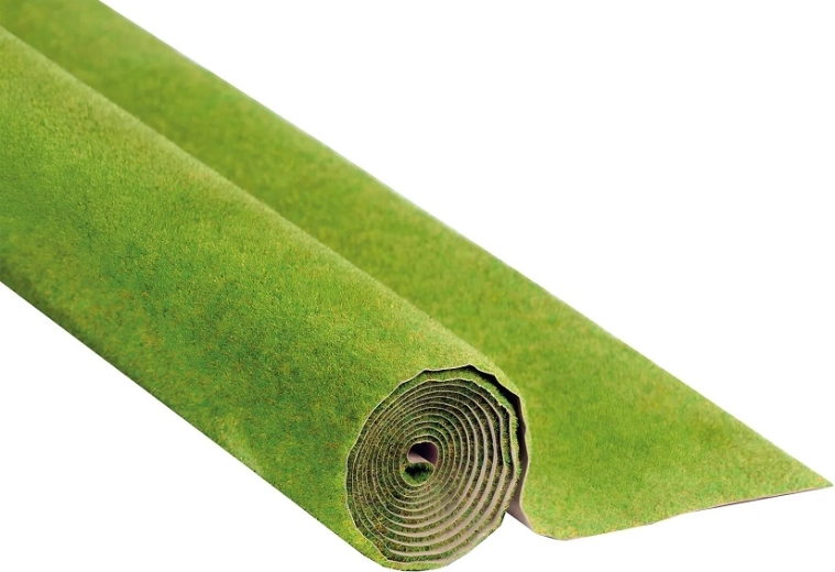 Upright grass fibers for a true 3D effect
