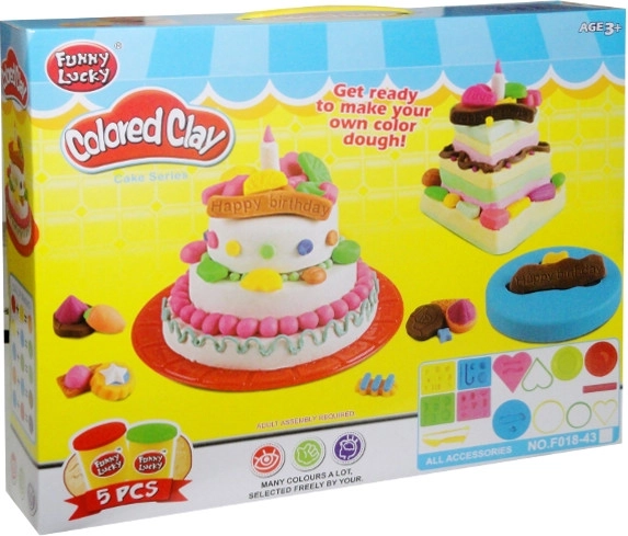 Modeling Clay – Cake Making Set