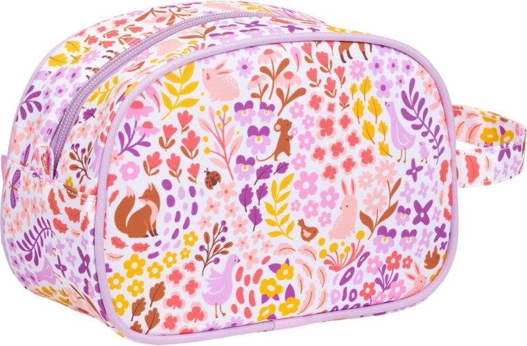 A Little Lovely Company Toiletry Bag Flower Garden