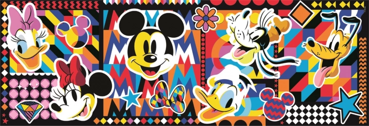 Панорамни пъзел 1000 части Disney Classic – компактно издание