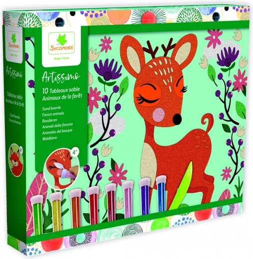 Artissimo - glitter sand art forest animals
