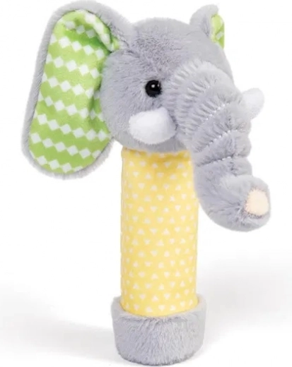 Плюшена дрънкалка слон BIGJIGS TOYS