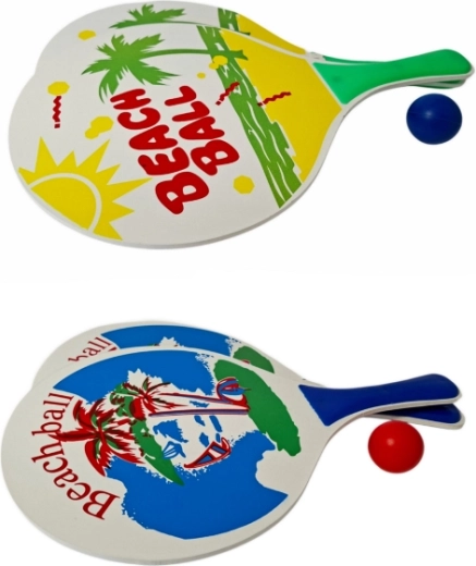 Wooden beach and park paddles