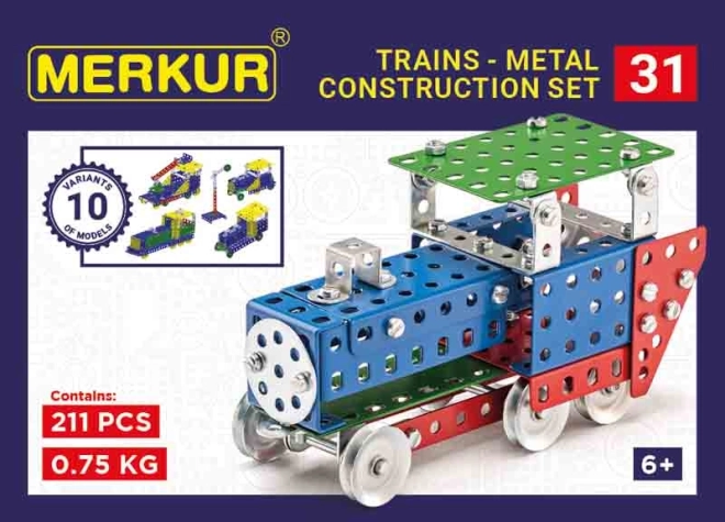Merkur железопътни модели – конструктор 220 части
