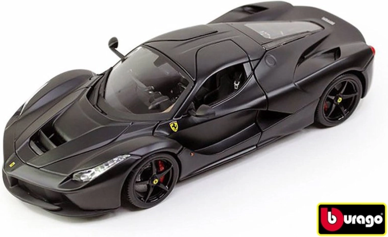 Bburago Ferrari LaFerrari Matte Black 1:18