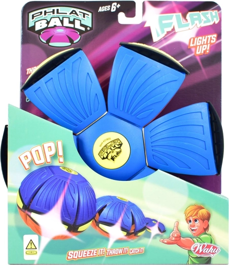 Phlat Ball Flash с LED светлина – трансформиращ се летящ диск и топка