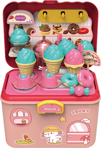 Woopie сладкарница в куфарче 2в1, 16 части