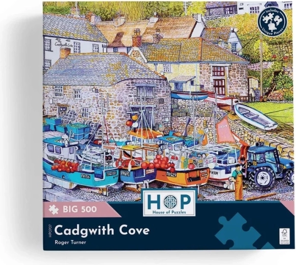 Picturesque harbour scene