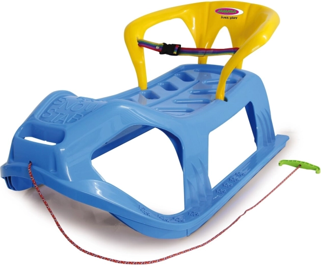 Детски боб Snow Play Snow-star 90 см син с облегалка