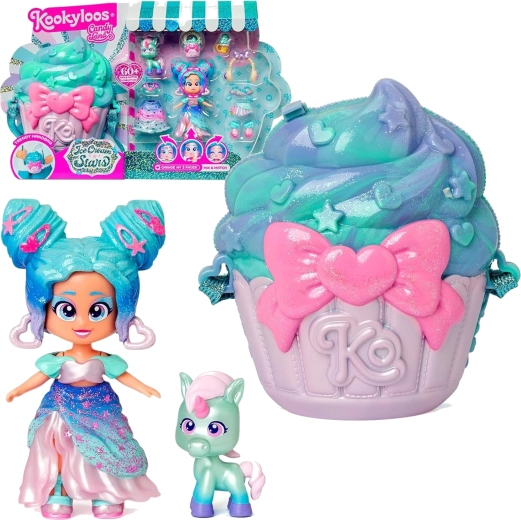 KookyLoos Candy Cream Stars колекционерска фигурка с чантичка и аксесоари