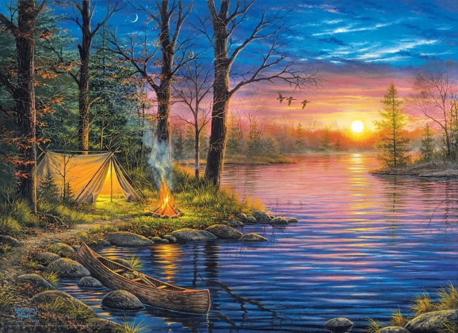 EUROGRAPHICS Puzzle Evening Mist 1000 Pieces