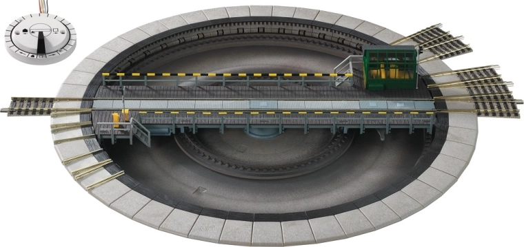 Електрическа въртяща платформа Fleischmann с превключвател 310 mm