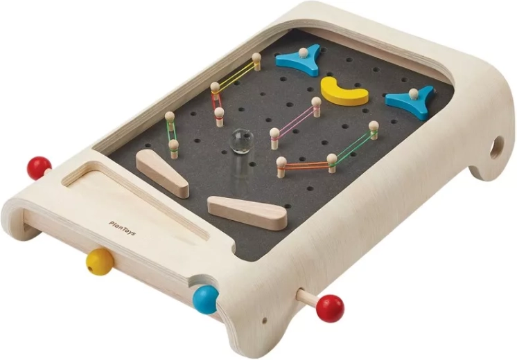 PlanToys wooden pinball
