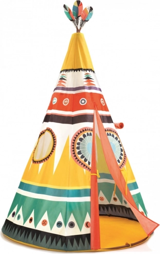 Children's Tent Djeco Teepee in Indian Style