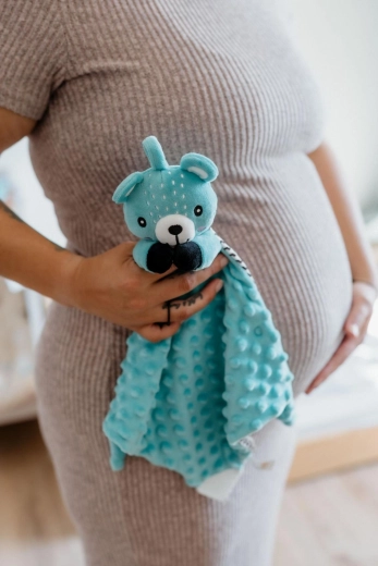 Успокояващо минки с 3D точици