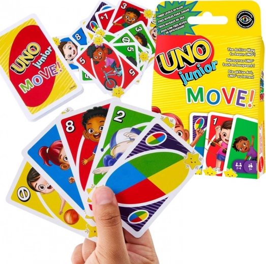 UNO Junior Move – детска игра с карти