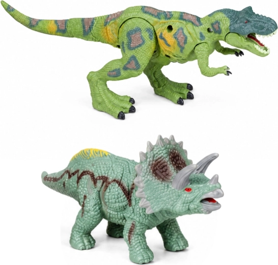 Two dinosaurs for action stories