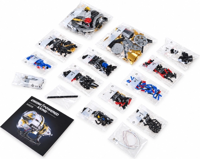 564 pieces for a detailed model
