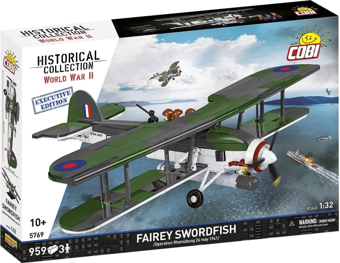 COBI конструктор Fairey Swordfish Executive Edition – 959 части
