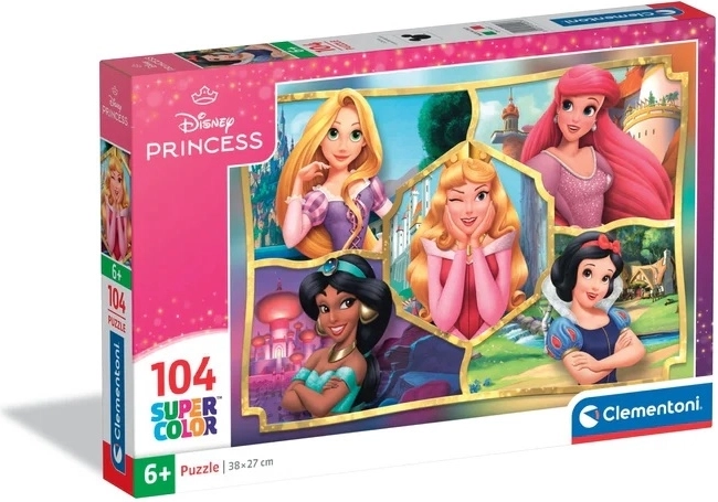 Puzzle 104 Pieces Disney Princesses Clementoni