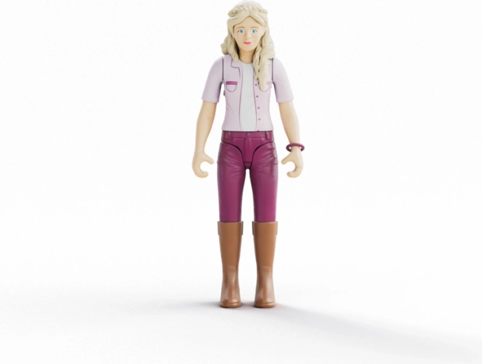 Fully poseable rider figure