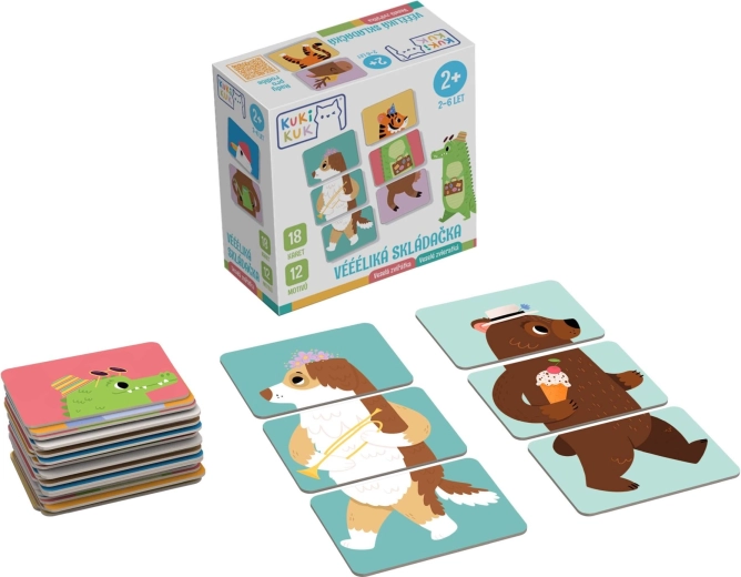 Veeeelike Puzzle Happy Animals KukiKuk