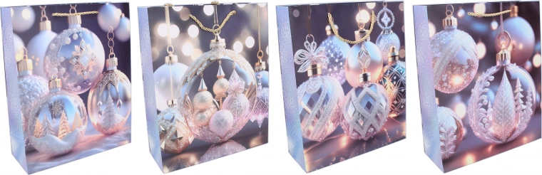 Gift Bag S 18 × 23 × 10 cm – Christmas motif