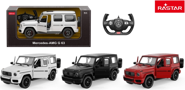 RC car Rastar Mercedes AMG G63 1:14 white