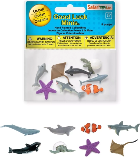 Safari Ltd. Океан Good Luck Minis funpack (8 фигурки)