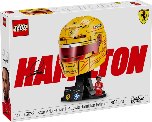 LEGO Editions каска на Люис Хамилтън Scuderia Ferrari HP