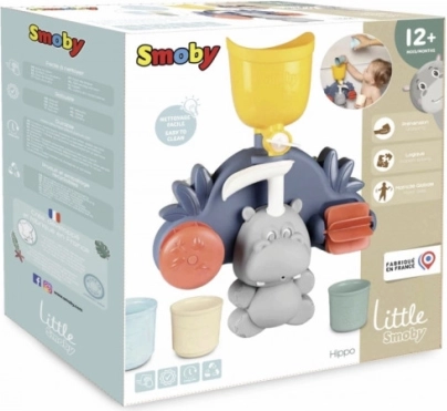 Играчка за баня Little Smoby хипопотам