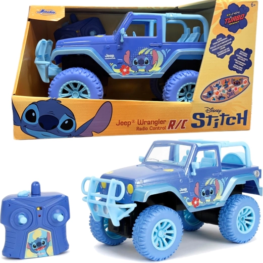 Disney Stitch RC Jeep Wrangler 1:16 by Jada Toys