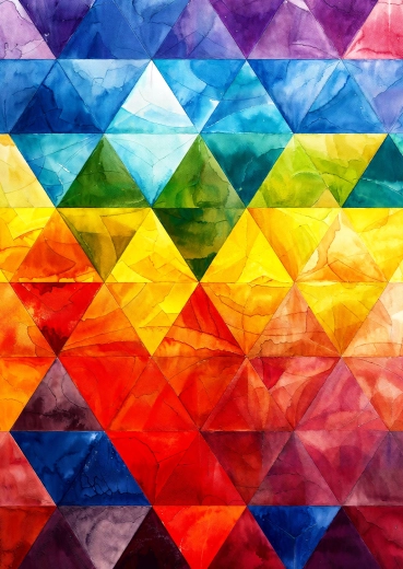 Enjoy Puzzle Triangular Harmony 1000 Pieces