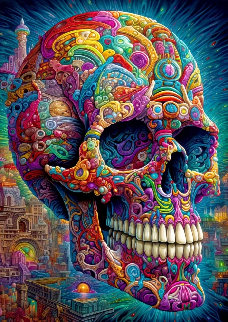 Enjoy Puzzle - Череп 1000 части