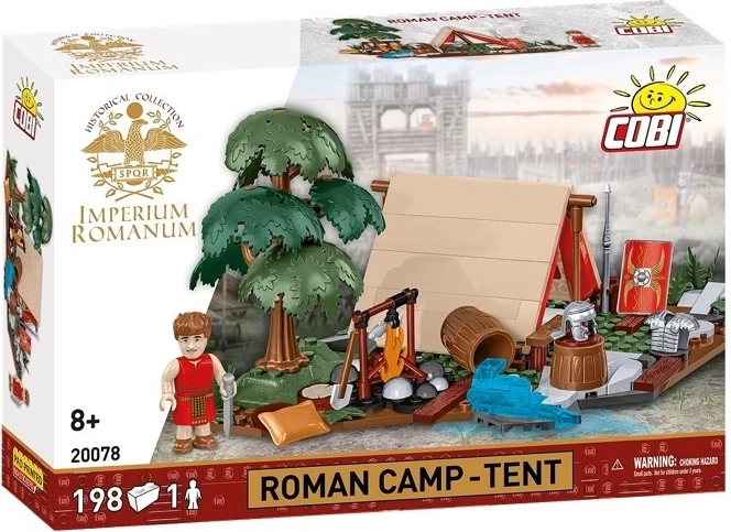 Cobi Imperium Romanum – Roman Camp: Legionaries’ Tent (198 pieces)