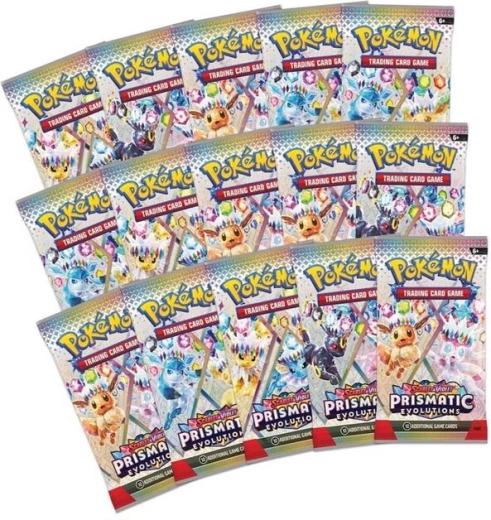 15 booster packs to expand your collection