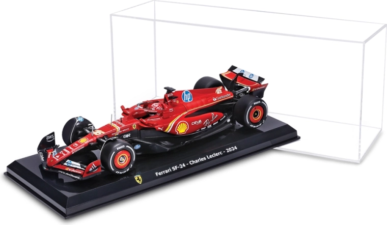 Decorative acrylic case for safe display
