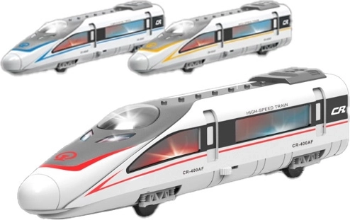 CR-400AF High-Speed Train with light and sound effects and opening doors, 28 cm