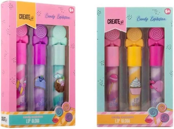 Create It! Candy комплект гланцове за устни (3 бр.)